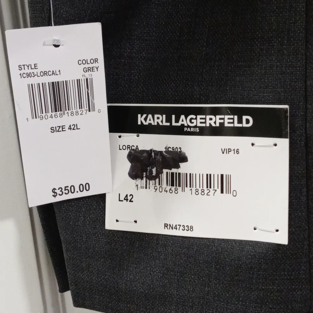 🆕 🖤Karl Lagerfeld🖤 - 2-Piece Grey Suit